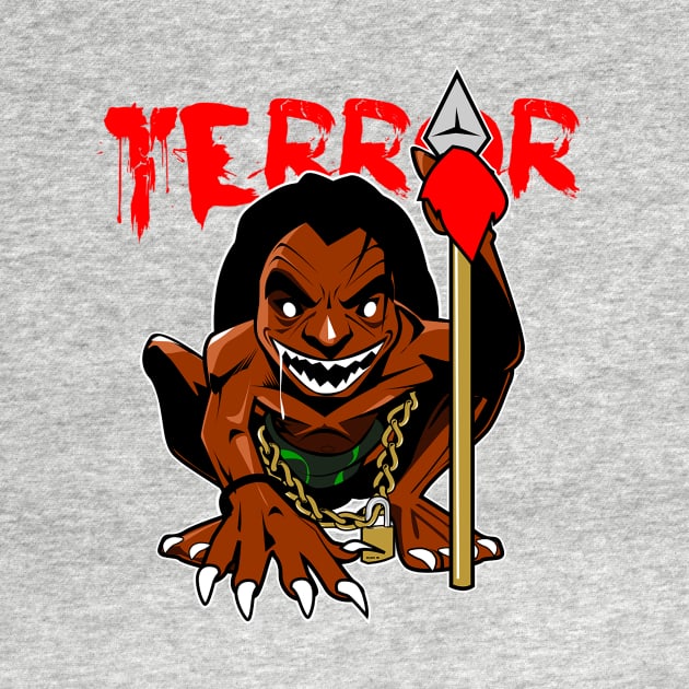 Zuni doll Terror by Spikeani